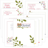 Quest Complete {Quiet Unmatched Enjoyable Scripture Writing Time}