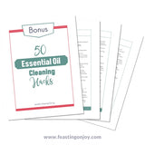 The Complete Chemical and Toxin Free Home Cleaning Kit - BUNDLE