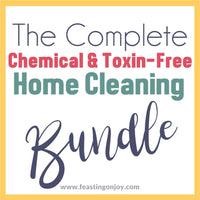 The Complete Chemical and Toxin Free Home Cleaning Kit - BUNDLE